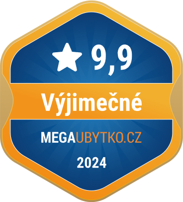 MEGAUBYTKO.CZ - Výjimečné hodnocení 9,9/10 - 2024